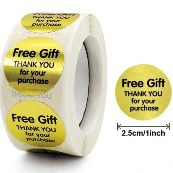 Holidaygall BOUTIQUE Other - FREE GIFT STICKERS (500)